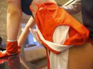 極品奶模COS不知火舞被後入爆操